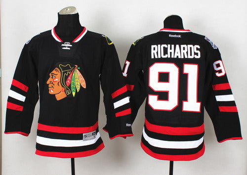 Brad Richards Chicago Blackhawks black Stadium Series jersey