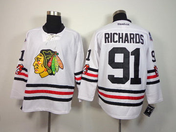 Brad Richards Chicago Blackhawks white Winter Classic jersey
