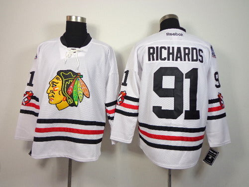 Brad Richards Chicago Blackhawks white Winter Classic jersey