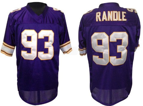 John Randle Minnesota Vikings purple Throwback jersey