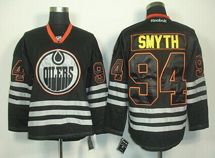 Ryan Smyth Edmonton Oilers black jersey