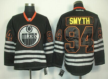 Ryan Smyth Edmonton Oilers black jersey