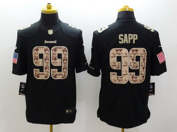 Nike Warren Sapp Tampa Bay Buccaneers black Salute To Service jersey