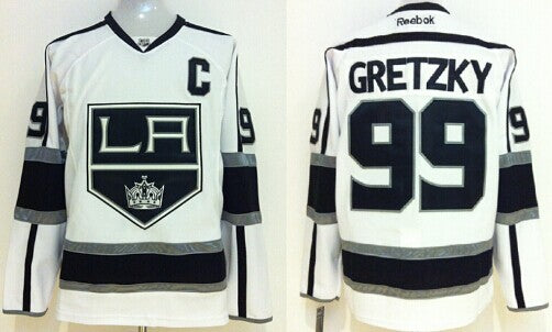 Wayne Gretzky Los Angeles Kings white jersey