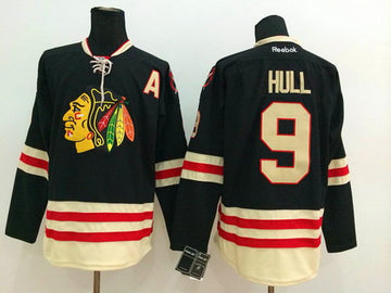 Bobby Hull Chicago Blackhawks black Winter Classic jersey