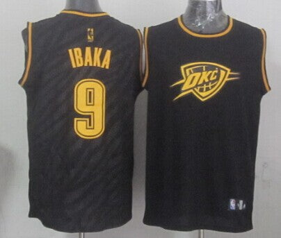 Serge Ibaka Revolution Oklahoma City Thunder black jersey