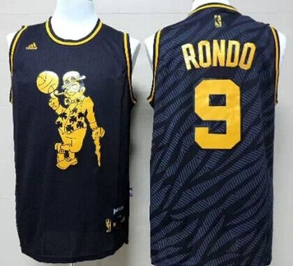 Rajon Rondo Revolution Boston Celtics black jersey
