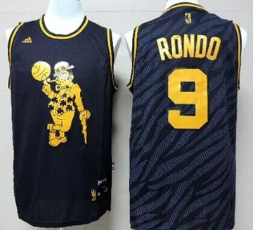 Rajon Rondo Revolution Boston Celtics black jersey
