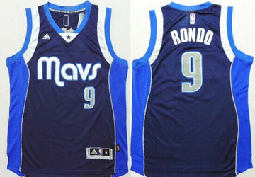 Rajon Rondo Revolution Dallas Mavericks navy jersey