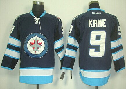 Evander Kane Winnipeg Jets navy jersey