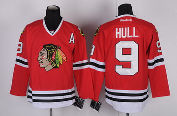 Bobby Hull Chicago Blackhawks red jersey