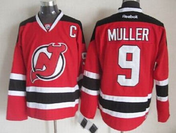 New Kirk Muller New Jersey Devils red Throwback jersey