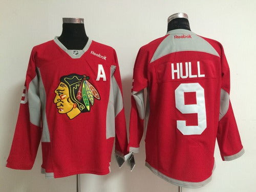 Bobby Hull Chicago Blackhawks red jersey