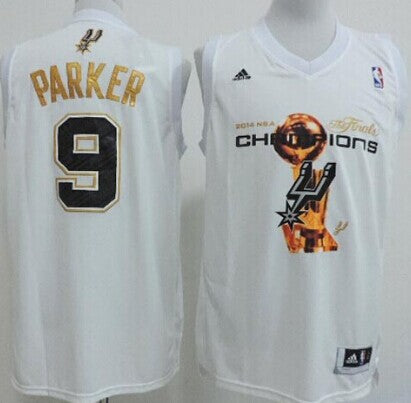 Tony Parker Revolution San Antonio Spurs white jersey