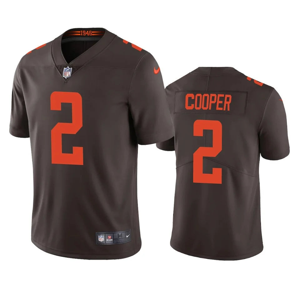 Amari Cooper Cleveland Browns brown Game jersey