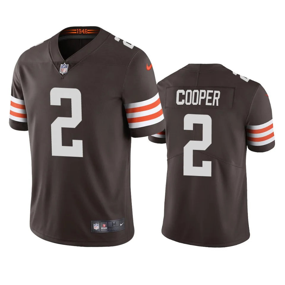 Amari Cooper Cleveland Browns brown Vapor jersey