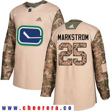 Adidas Jacob Markstrom Vancouver Canucks camo Authentic jersey