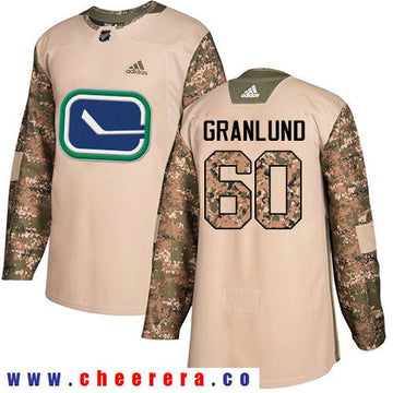 Adidas Markus Granlund Vancouver Canucks camo Authentic jersey