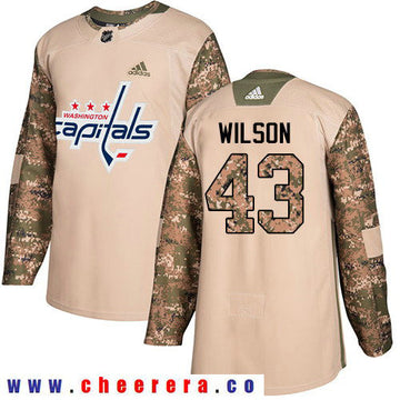 Adidas Tom Wilson Washington Capitals camo Authentic jersey