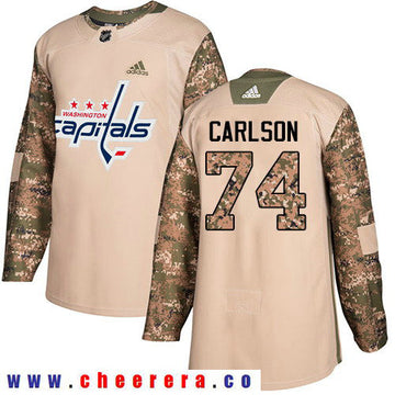Adidas John Carlson Washington Capitals camo Authentic jersey