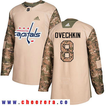 Adidas Alex Ovechkin Washington Capitals camo Authentic jersey