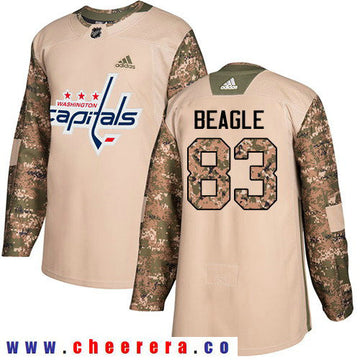 Adidas Jay Beagle Washington Capitals camo Authentic jersey