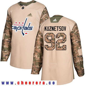 Adidas Evgeny Kuznetsov Washington Capitals camo Authentic jersey