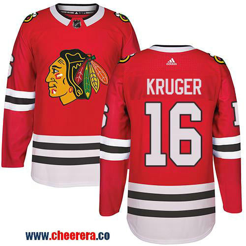 Adidas Marcus Kruger Chicago Blackhawks red Authentic jersey