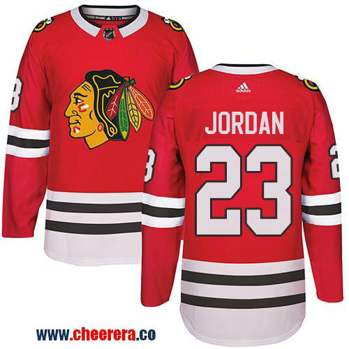 Adidas Michael Jordan Chicago Blackhawks red Authentic jersey