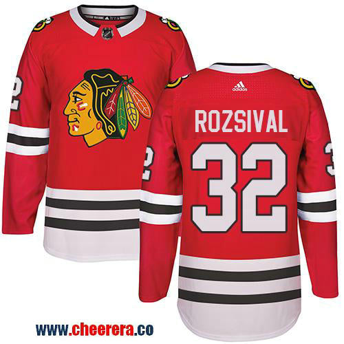 Adidas Michal Rozsival Chicago Blackhawks red Authentic jersey