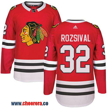 Adidas Michal Rozsival Chicago Blackhawks red Authentic jersey