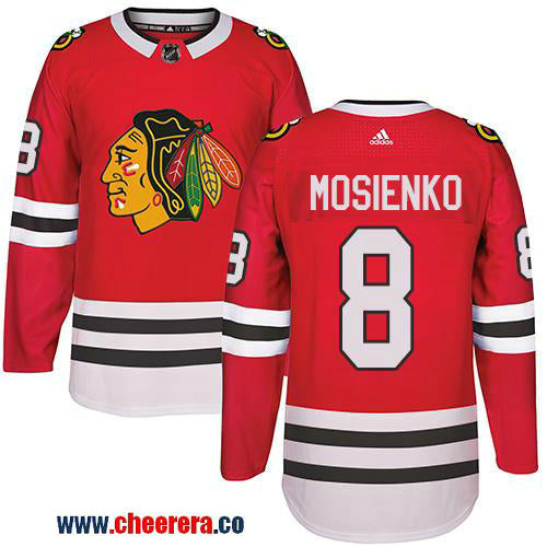 Adidas Bill Mosienko Chicago Blackhawks red Authentic jersey