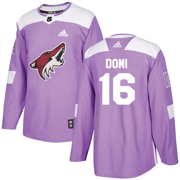 Adidas Max Domi Utah Mammoth purple Authentic jersey