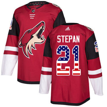 Adidas Derek Stepan Utah Mammoth maroon Authentic jersey