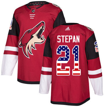Adidas Derek Stepan Utah Mammoth maroon Authentic jersey