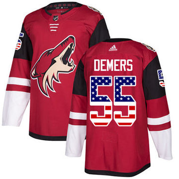 Adidas Jason Demers Utah Mammoth maroon Authentic jersey