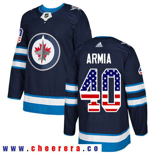 Adidas Joel Armia Winnipeg Jets navy Authentic jersey