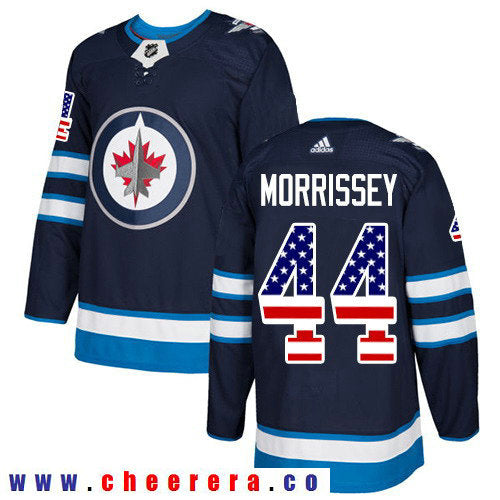 Adidas Josh Morrissey Winnipeg Jets navy Authentic jersey