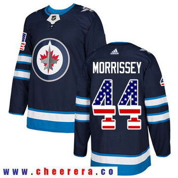 Adidas Josh Morrissey Winnipeg Jets navy Authentic jersey