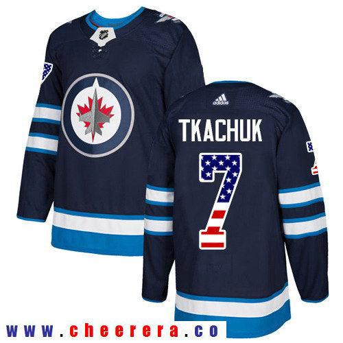 Adidas Keith Tkachuk Winnipeg Jets navy Authentic jersey