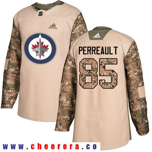 Adidas Mathieu Perreault Winnipeg Jets camo Authentic jersey