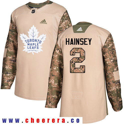 Adidas Ron Hainsey Toronto Maple Leafs camo Authentic jersey