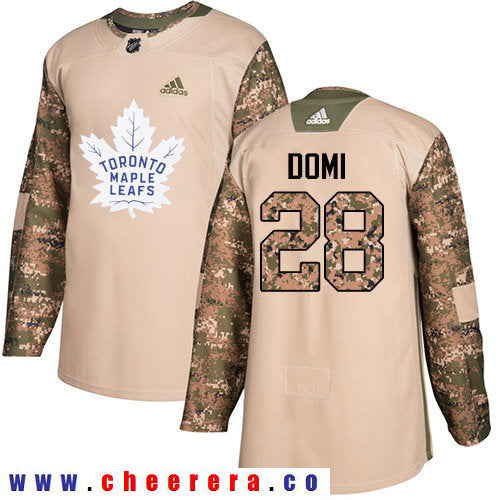 Adidas Tie Domi Toronto Maple Leafs camo Authentic jersey