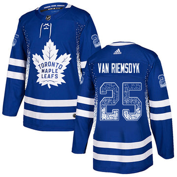 Adidas James Van Riemsdyk Toronto Maple Leafs blue Fashion jersey