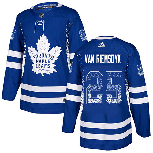 Adidas James Van Riemsdyk Toronto Maple Leafs blue Fashion jersey