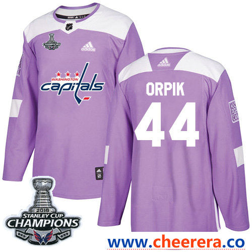 Adidas Brooks Orpik Washington Capitals purple Authentic jersey