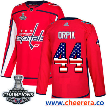 Adidas Brooks Orpik Washington Capitals red Authentic jersey