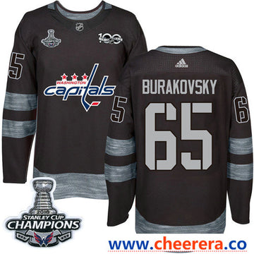 Adidas Andre Burakovsky Washington Capitals black jersey