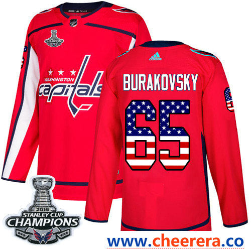 Adidas Andre Burakovsky Washington Capitals red Authentic jersey