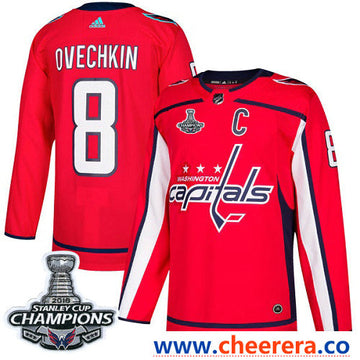 Adidas Alex Ovechkin Washington Capitals red Authentic jersey